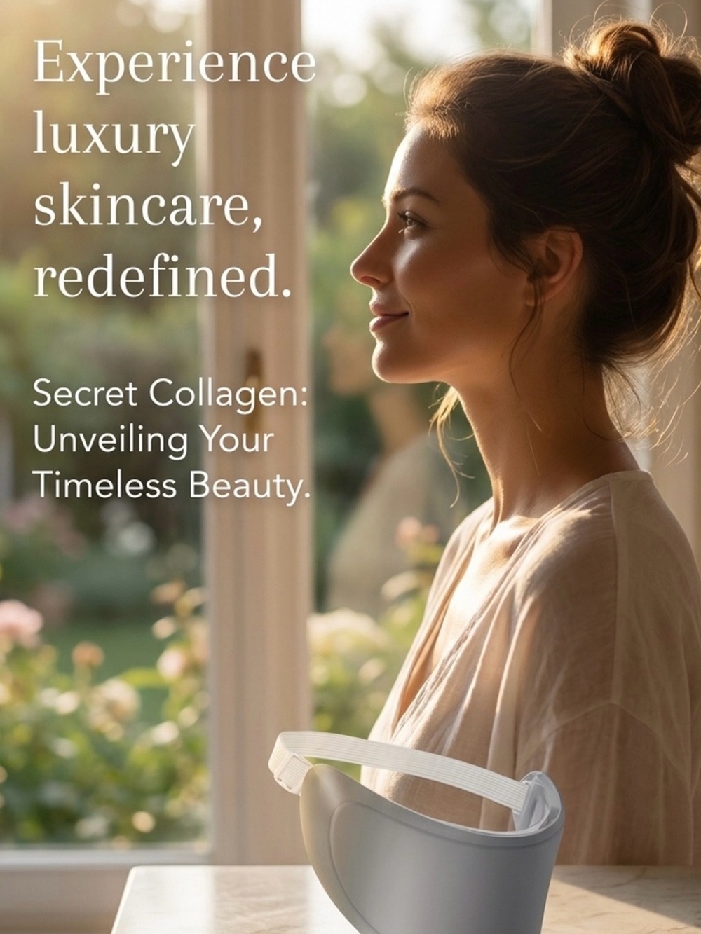 Lumina Care Gray Neck Rejuvenation Device